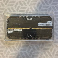OLOy Blade RGB 16GB (2 x 8GB) 288-Pin PC RAM DDR4 3600 C14 Desktop RAM (Black)