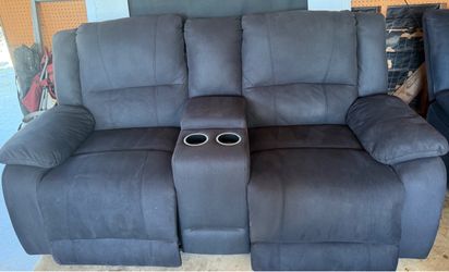 Love seat and couch