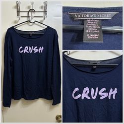 Victoria’s Secret Crush Long Sleeve Shirt Size XL
