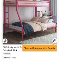 Pink Bunk Bed 