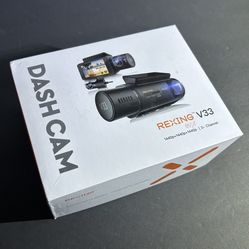 Rexing - V33 3 Channel 1440p+1440p+1440p Resolution Dashcam