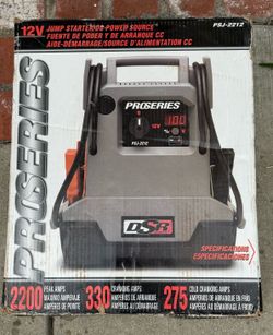DSR ProSeries 12V Jump Starter (PSJ-2212)