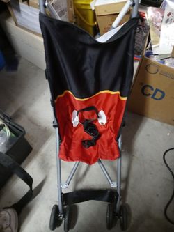 Mickey Mouse umbrella stroller $15