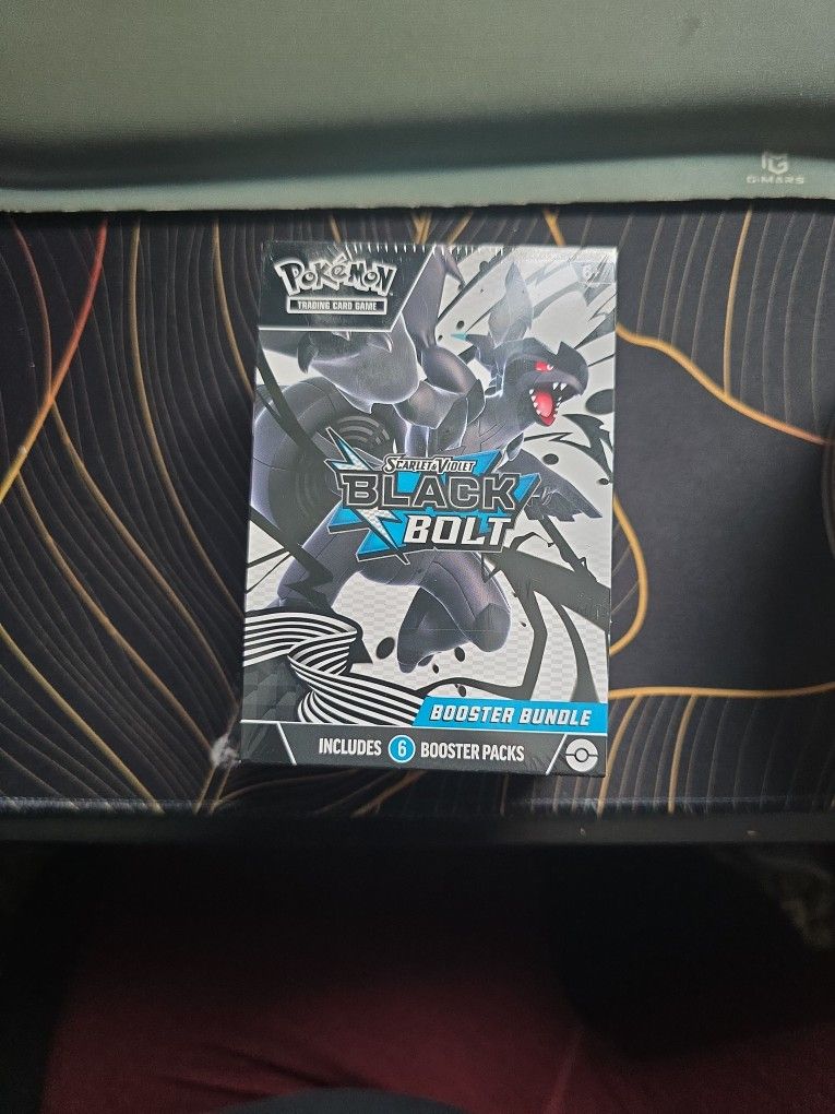 Black bolt scarlet and violet booster pack