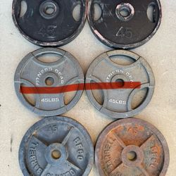 45LB Olympic Weights 