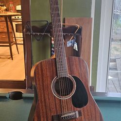Guitar  with soft padded case.