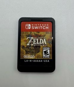 Zelda Breath Of The Wild game for Nintendo Switch