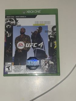 UFC 4 disk for xbox
