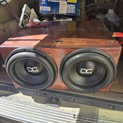 DC Lvl5 15 Subwoofers And Box