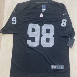 Maxx Crosby Las Vegas Raiders Jersey On Field Nike Stitched Oakland Mens Small Brand New