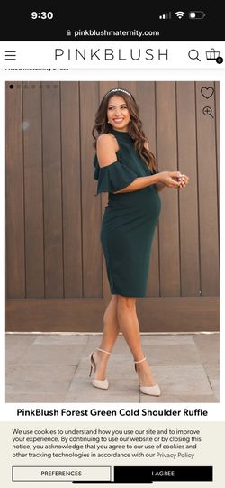 Brand new maternity dress in baby blue