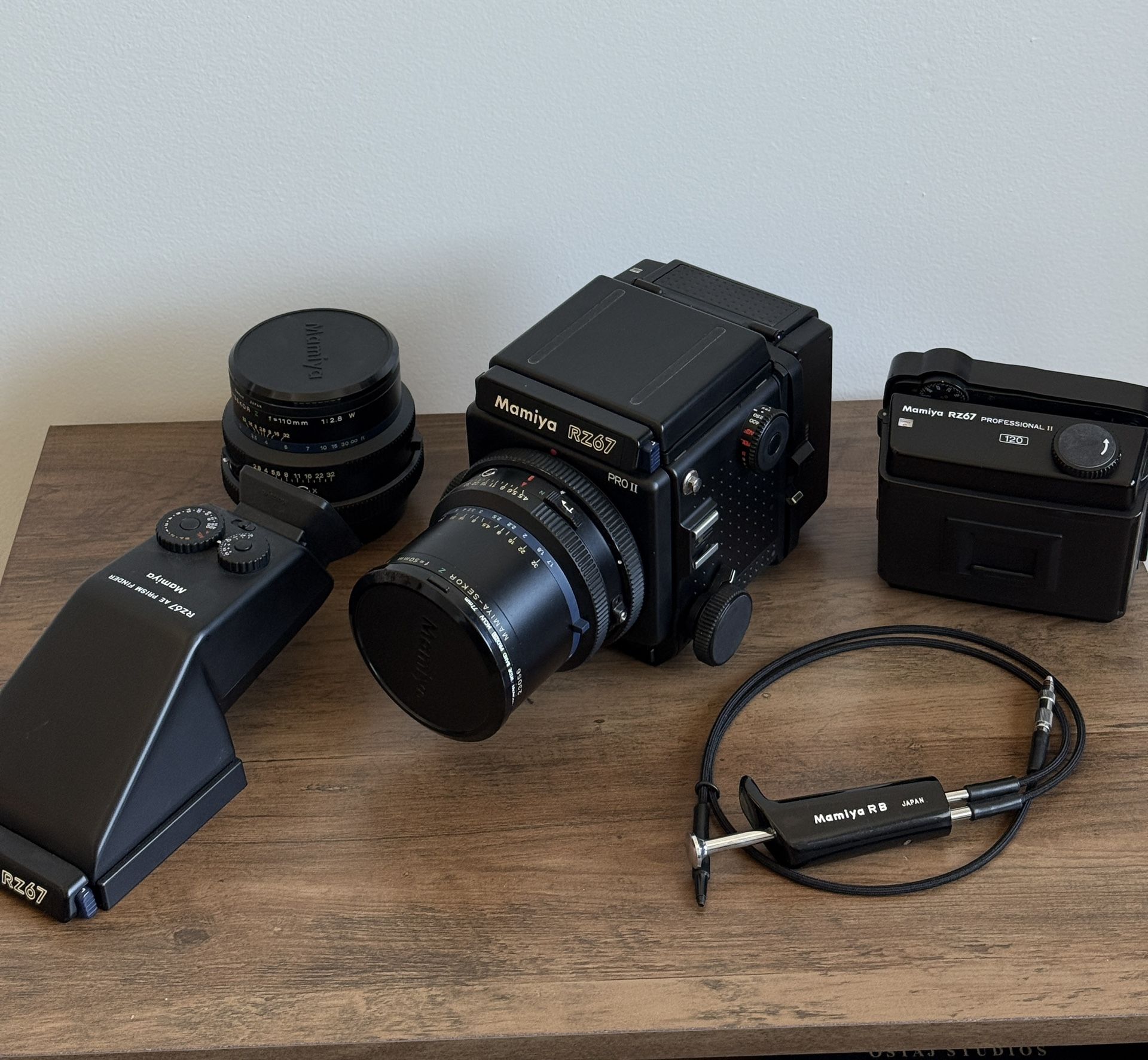 Mamiya RZ67 Pro II Camera BEST BUNDLE 120 FILM 