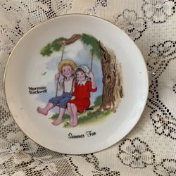 Norman Rockwell Plates. Spring, Winter, Summer Only. 