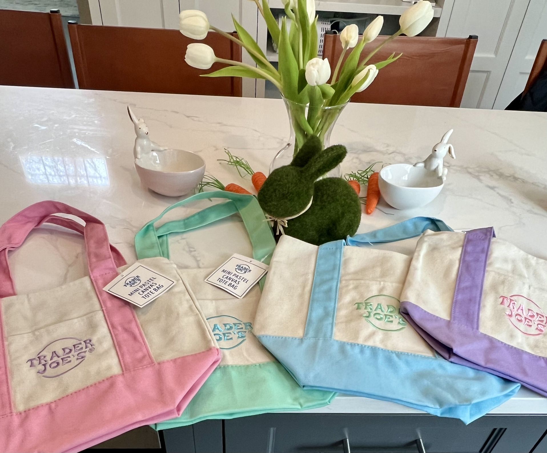 Trader Joe’s Mini Pastel Totes