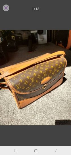 Louis Vintage Monogram Train Travel Bag
