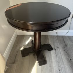 Dark Brown Side Table
