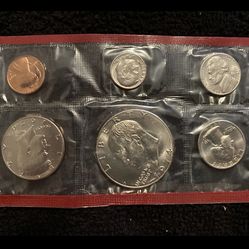 1974 D US Mint 6 Coin Set