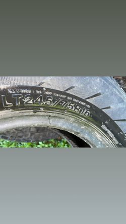 Tire 245/75R16