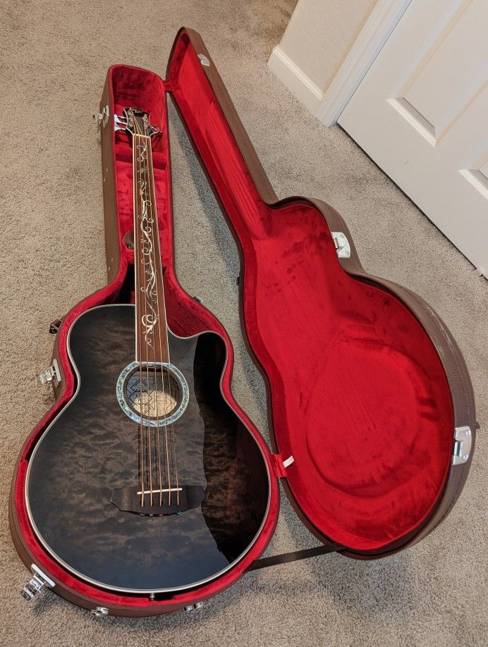 Micheal Kelly Acoustic Bass Fretless Dragonfly 5