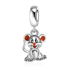 NEW Cinderella Mouse Dangle Charm Pendant.    From a clean and smoke-free household.  Bundle to save on shipping costs!  Pick up or Only at 23rd Stree