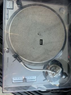 Technics SL-1200 with GPA 4000 watt amp