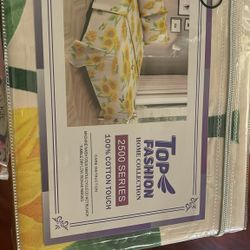 Queen Size Bedsheets Set 4 Pcs