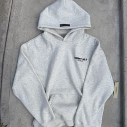 Fear Of God Grey Fleece Unisex Hoodie XL New Authentic