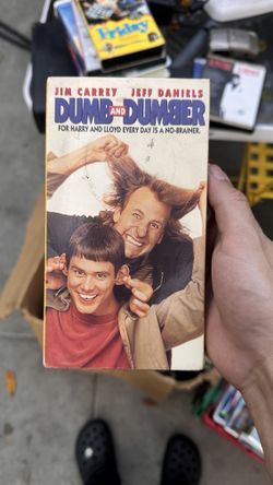Dumb And Dumber VHS 1995