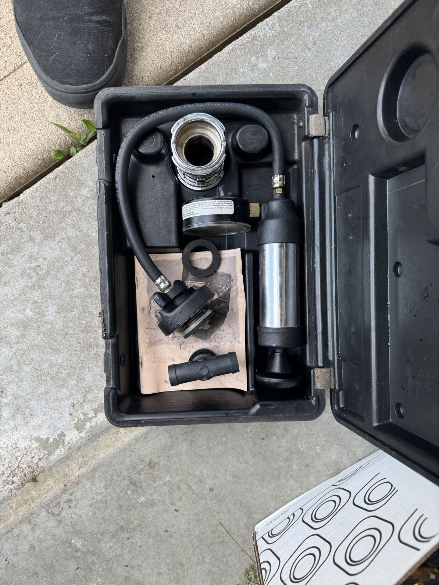 Radiator pump snap on brand