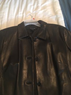 Ann Taylor 100% leather jacket