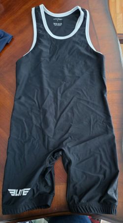 Wrestling singlet size L  and shoes men 10.5