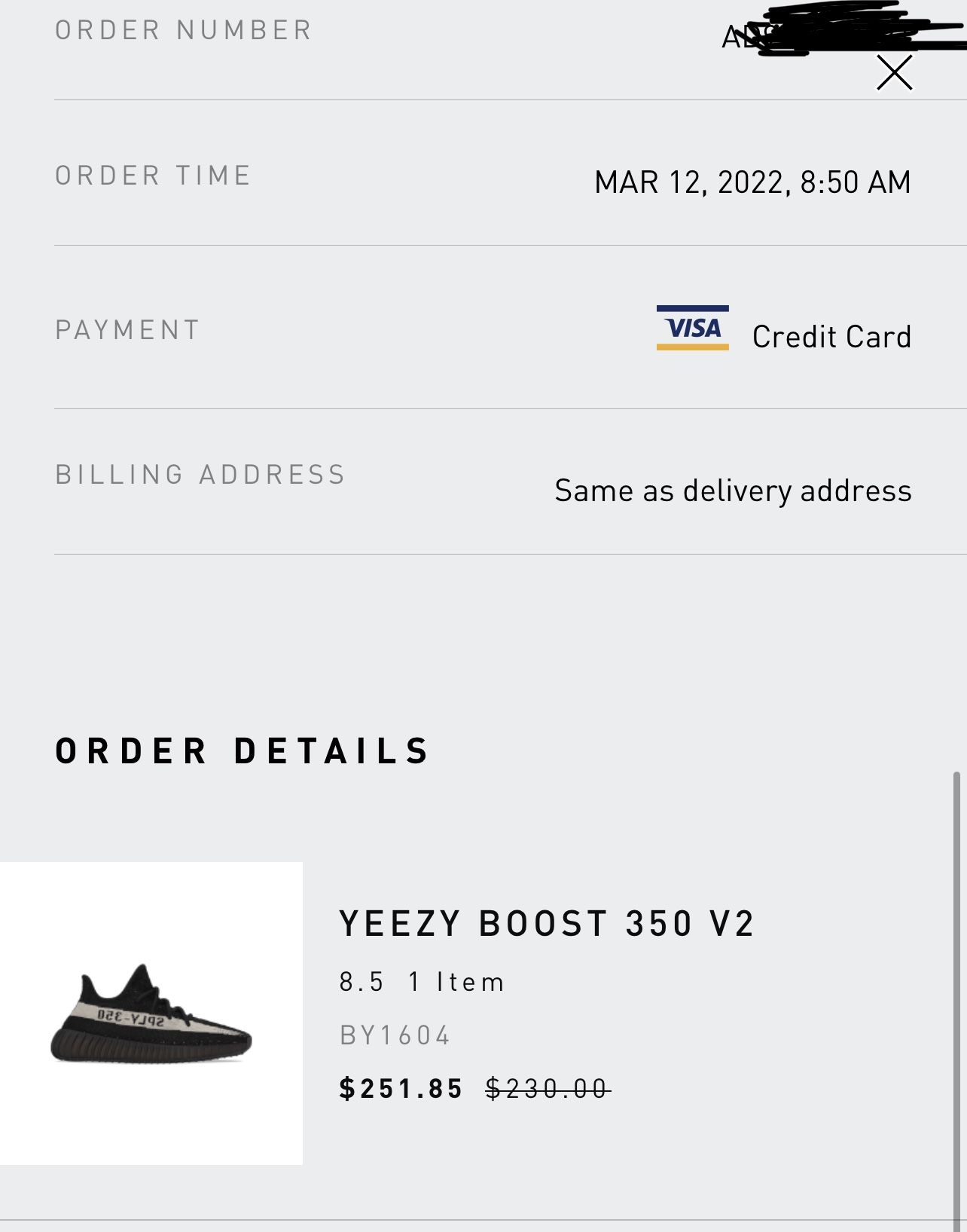 Adidas Yeezy 350 V2 Boost Low  Kanye West Black White Oreo BY1604 IN HAND