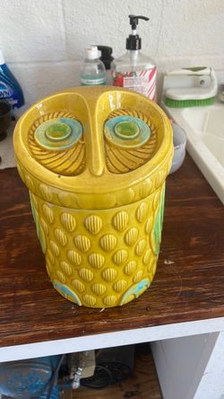 Vintage OWL cookie jar