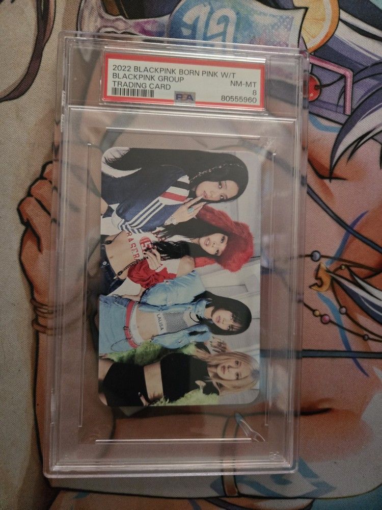 Blackpink Group Teading Card Psa 8