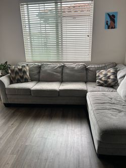 Living Spaces Sectional Couch