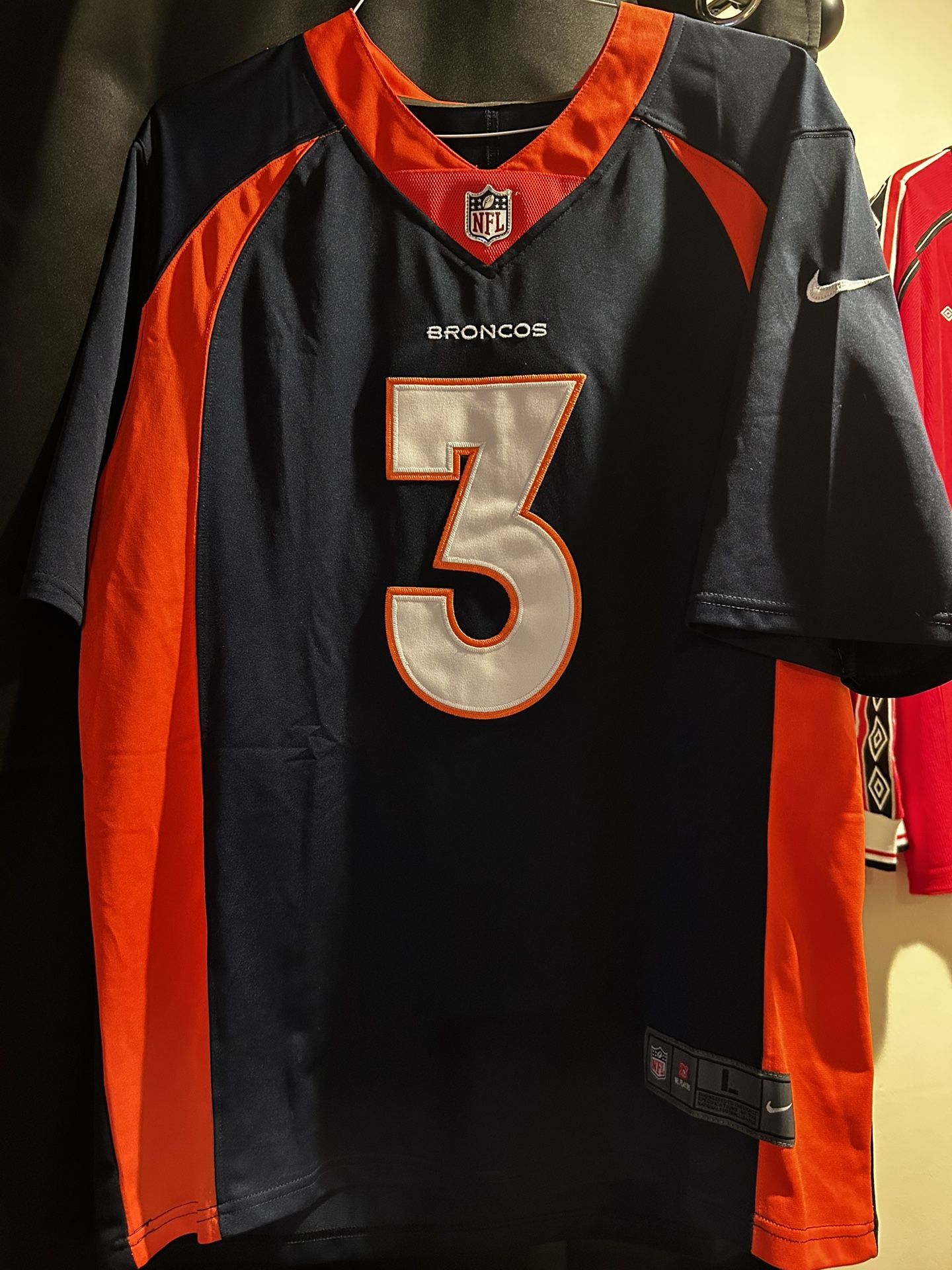 DREW LOCK NFL BRONCOS JERSEY(L)
