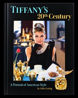 Tiffany's 20th Century: A Portrait of American Style by John Loring 1997 Hardcover Signed Gift Card
