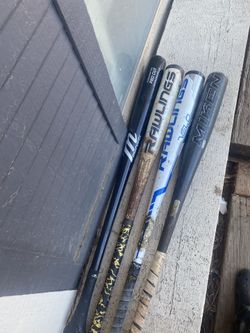 Wood And Metal Bats