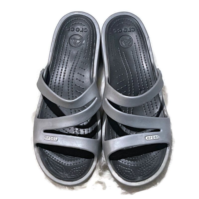 Crocs Womens 8 Patricia Wedge Sandals