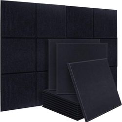 Soundproofing Acoustic Foam Panels, 12 X 12 X 0.4 Inches