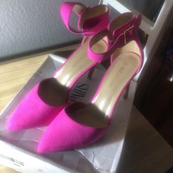 Rose Pink Heels Size 10