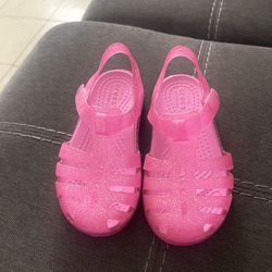 Toddler Pink Crocs 