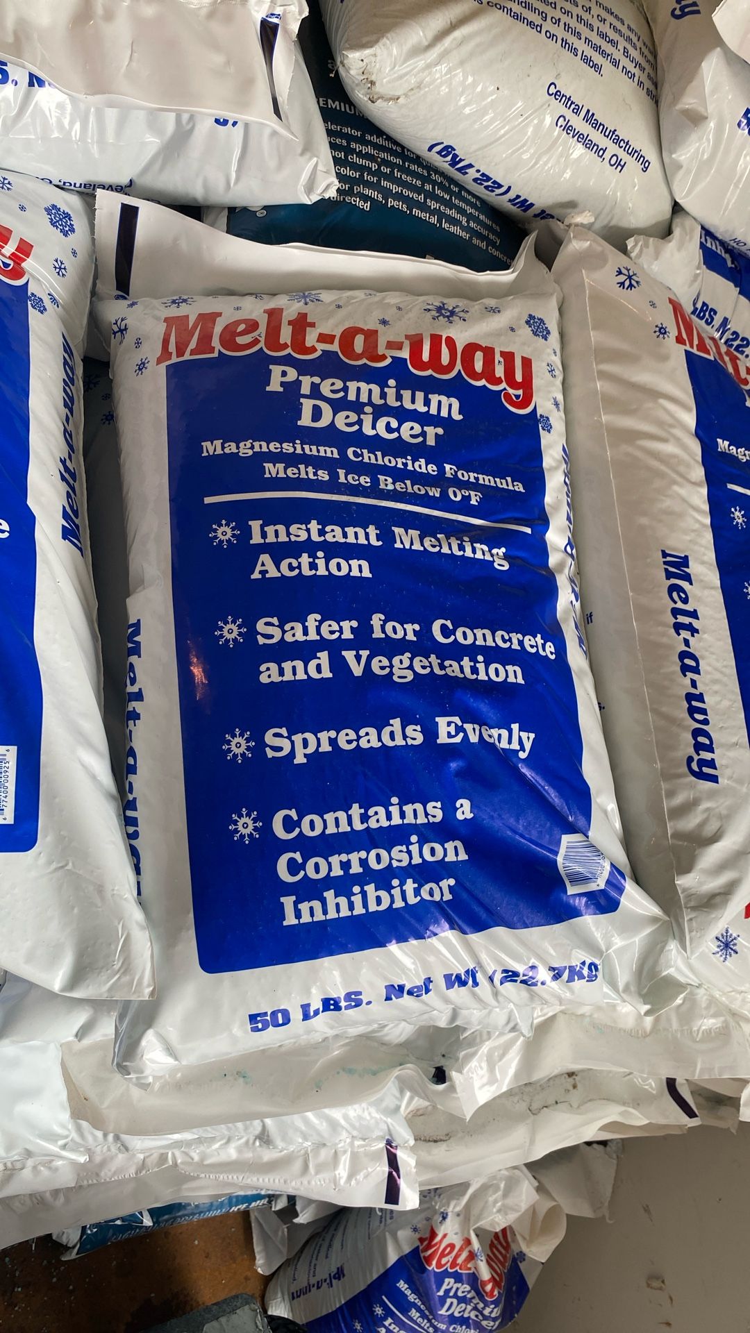 50 Pound Bag Deicer