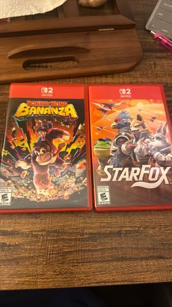 Donkey Kong Bananza and Star Fox Switch 2