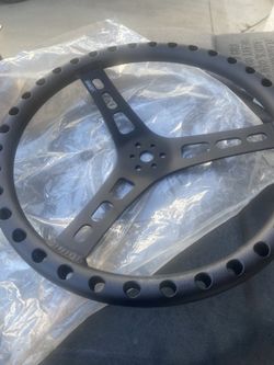 Light Weight Race Car Steering Wheel
