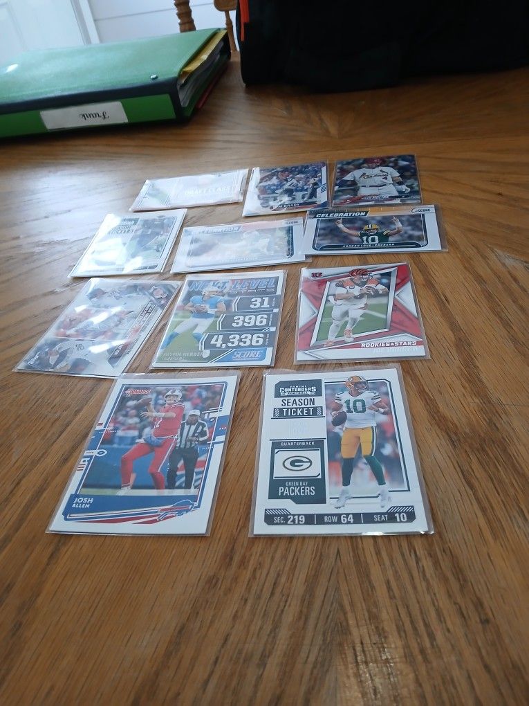 Mice Football Card Lot