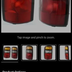 GM OEM Rear Tail Lights Set