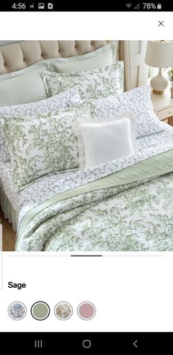 Laura Ashley twin quilt
