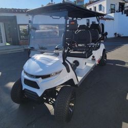 2025 Voyager Patriot 6-Passenger Non-Lifted 72-Volt Lithium Street Legal LSV Golf Cart