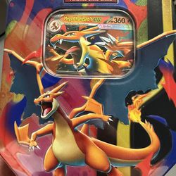 Mega Charizard Y ex Tin